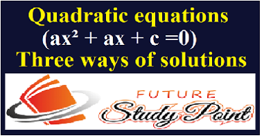 quadratic equation