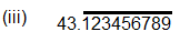 coversion of number into p/q