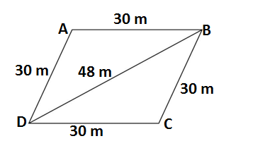 Q5 ex 12.2 Heron's formula