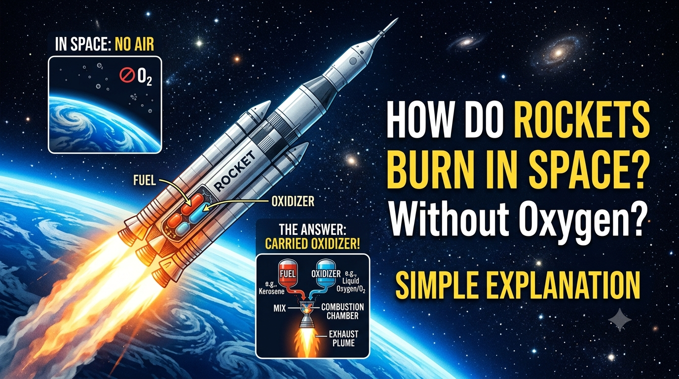 How Do Rockets Burn in Space Without Oxygen