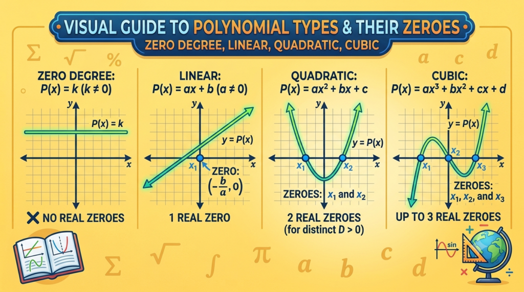 Types of the Polynomials