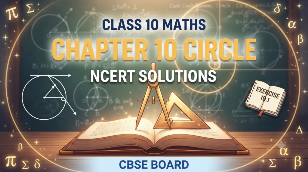 Class 10 Maths Chapter 10 Circle NCERT Solutions CBSE Board