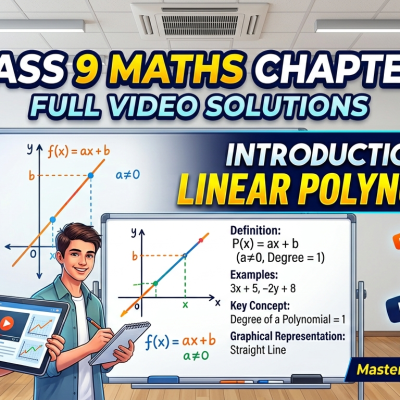 Class 9 Maths Chapter 2 Linear Polynomials Solutions