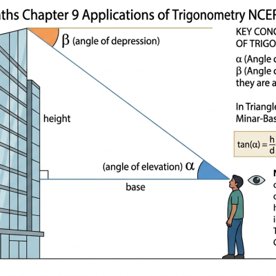 Class 10 Maths Chapter 9 Applications of Trigonometry NCERT Solutions