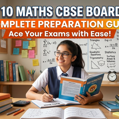 Class 10 Maths CBSE Board Exam Complete Preparation